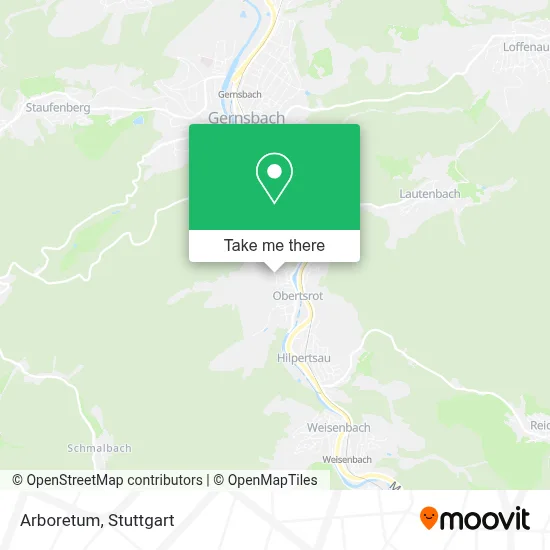 Arboretum map