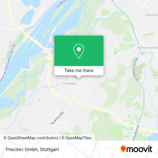 Precitec Gmbh map