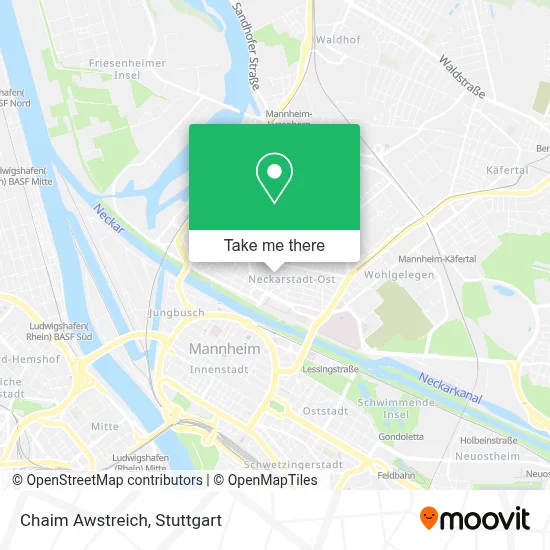 Chaim Awstreich map