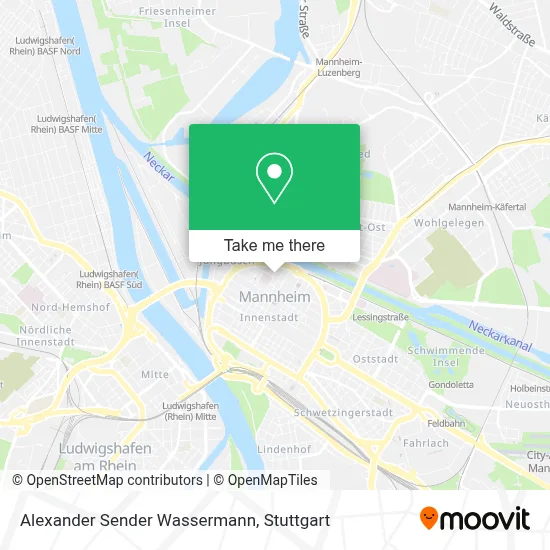 Alexander Sender Wassermann map