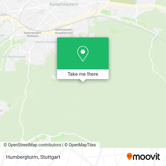 Humbergturm map