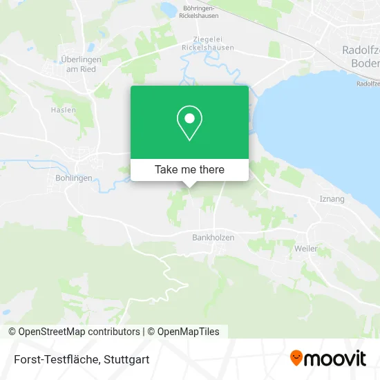 Forst-Testfläche map