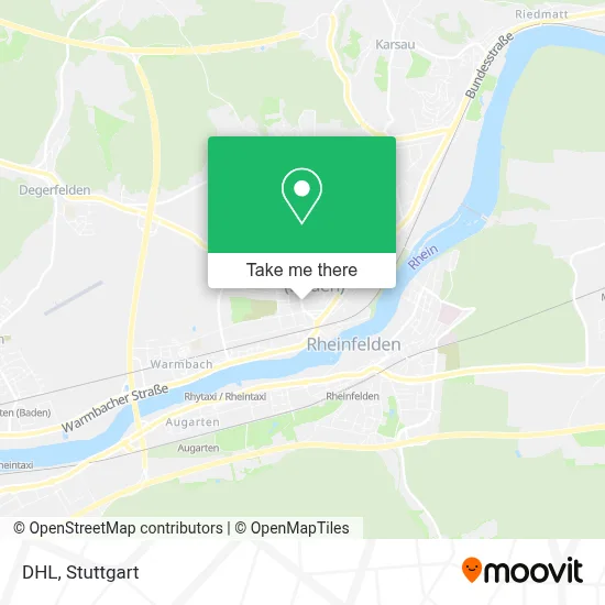DHL map