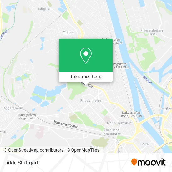 Aldi map