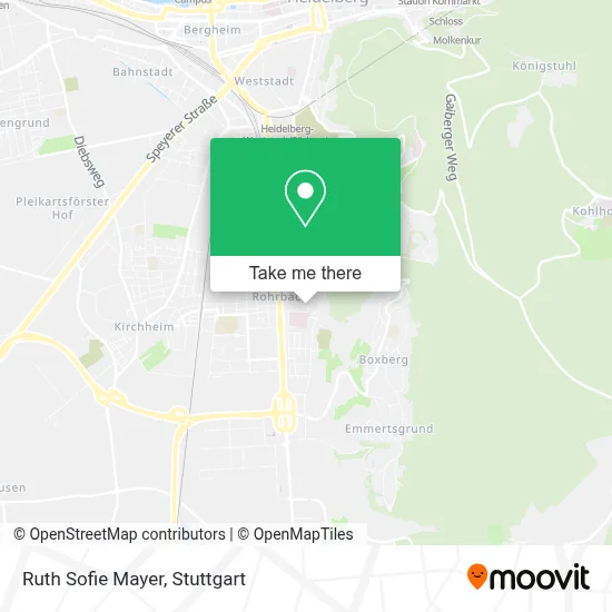 Ruth Sofie Mayer map