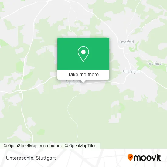 Untereschle map