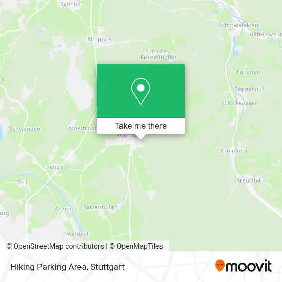 Wanderparkplatz map