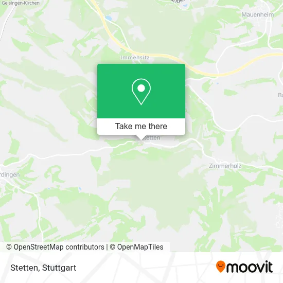 Stetten map