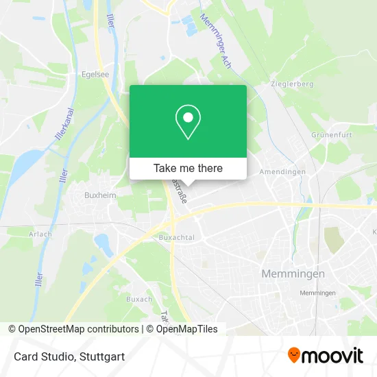 Card Studio map