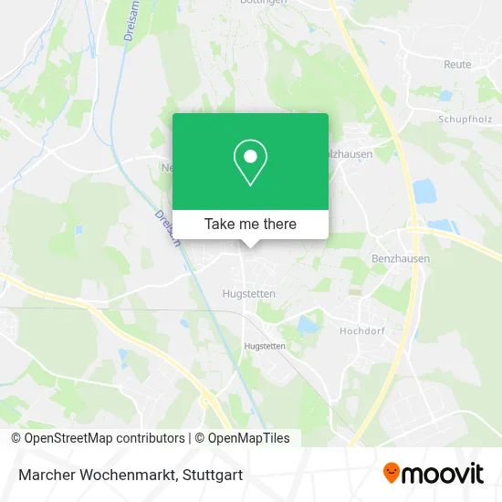 Marcher Wochenmarkt map
