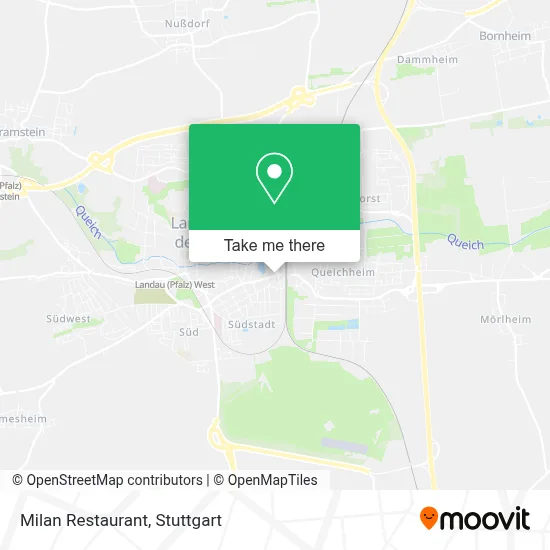 Ristorante Milano map