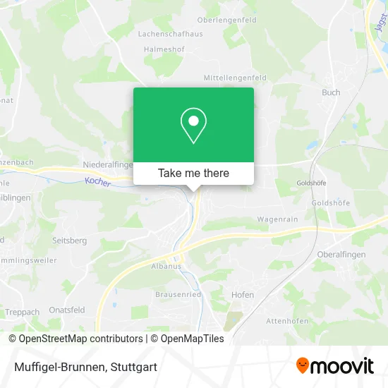 Muffigel-Brunnen map