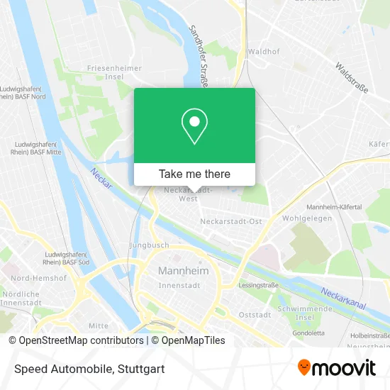 Speed Automobile map