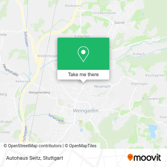 Autohaus Seitz map
