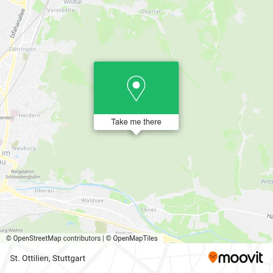 St. Ottilien map