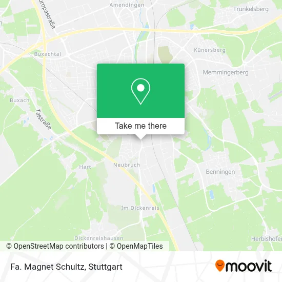 Fa. Magnet Schultz map