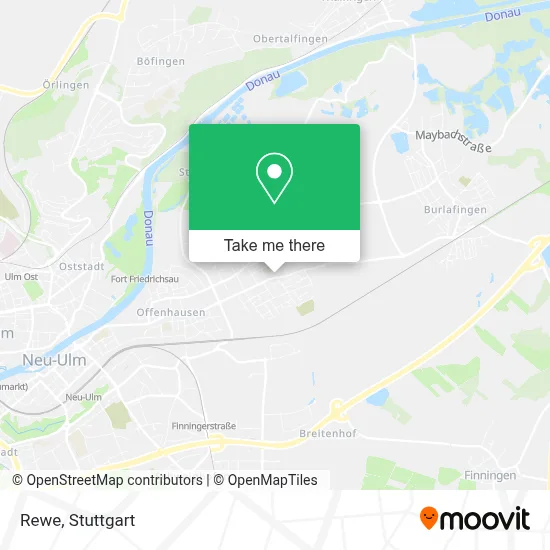 Rewe map