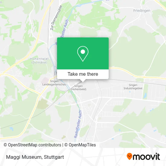 Maggi Museum map