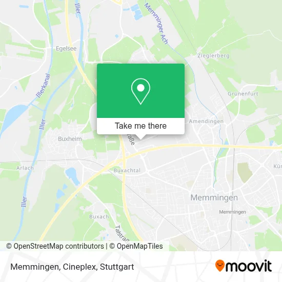 Memmingen, Cineplex map