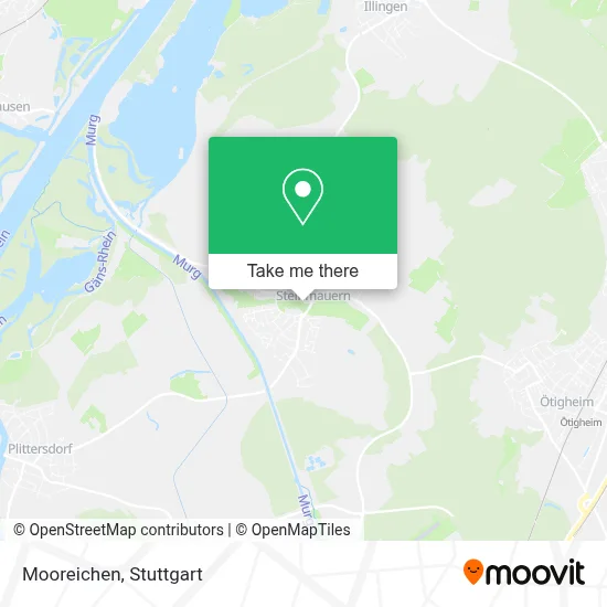 Mooreichen map