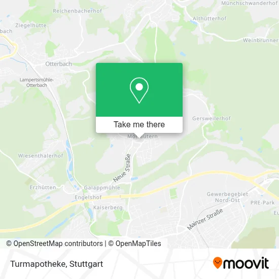 Turmapotheke map