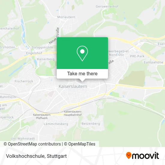 Volkshochschule map