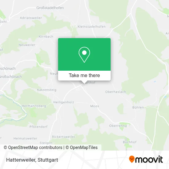 Hattenweiler map