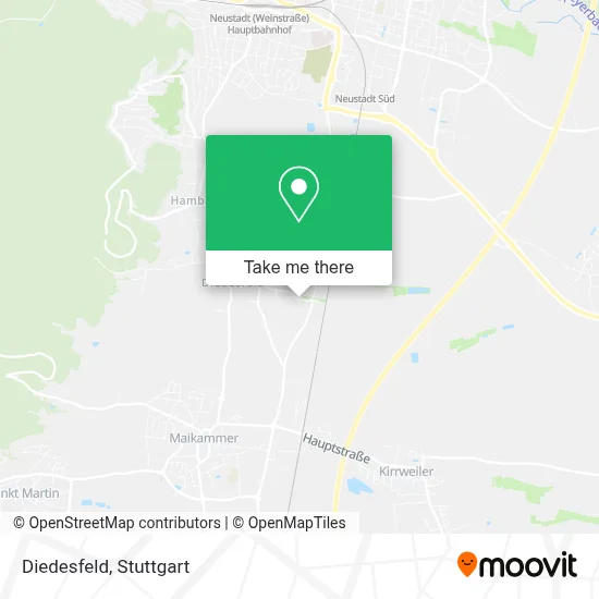 Diedesfeld map