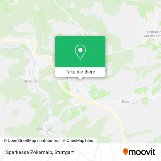 Sparkasse Zollernalb map