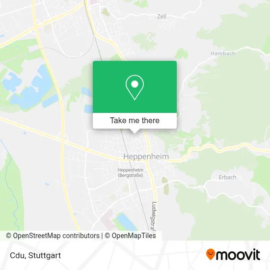 Cdu map