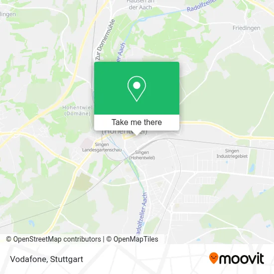 Vodafone map
