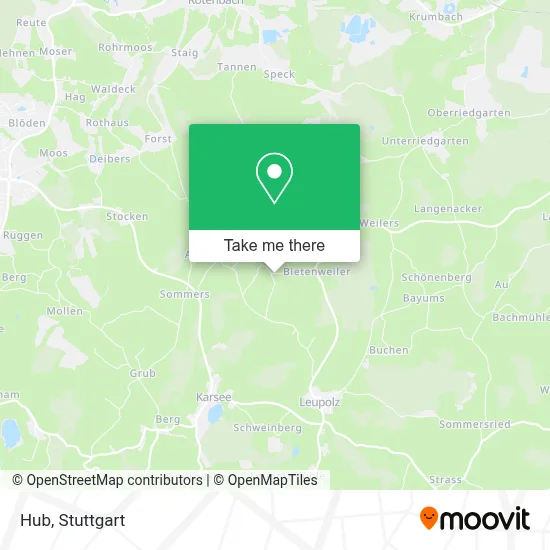 Hub map