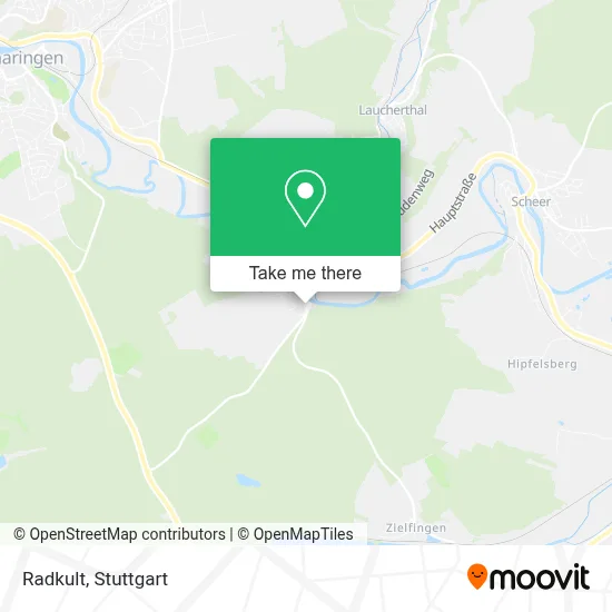 Radkult map