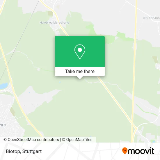 Biotop map