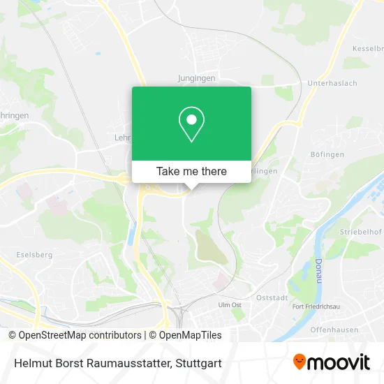 Helmut Borst Raumausstatter map
