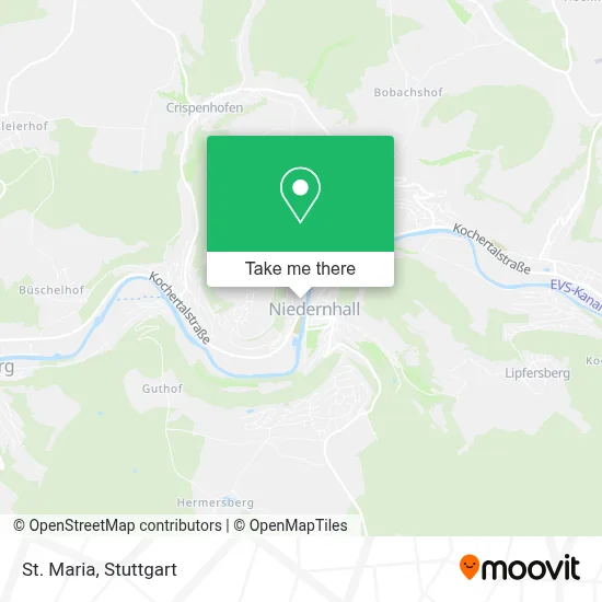 St. Maria map