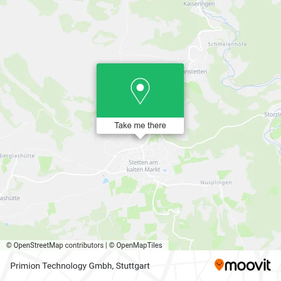 Primion Technology Gmbh map
