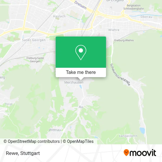 Rewe map
