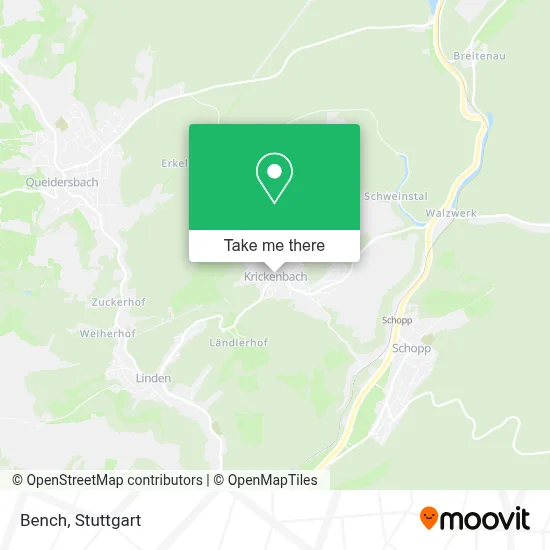 Bench map