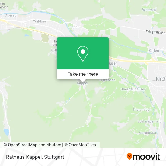 Rathaus Kappel map