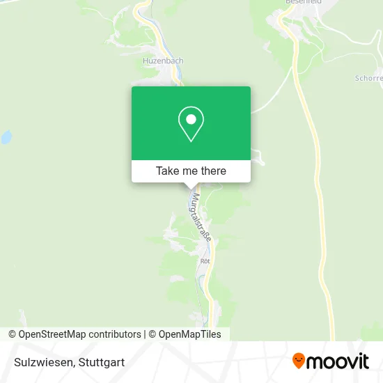 Sulzwiesen map