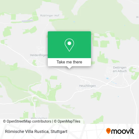 Römische Villa Rustica map