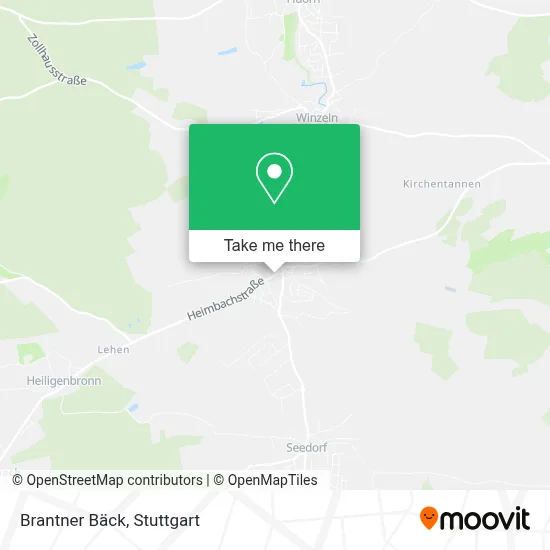 Brantner Bäck map