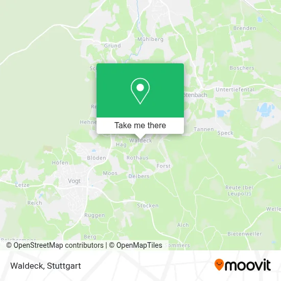 Waldeck map