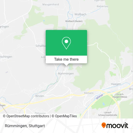 Rümmingen map