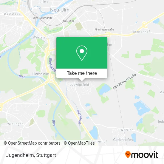 Jugendheim map