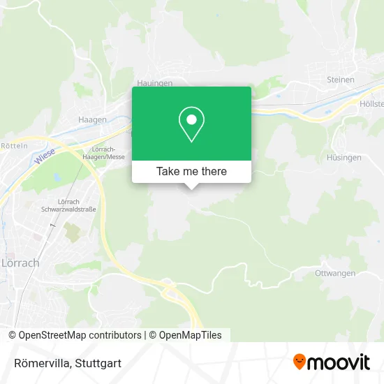 Römervilla map