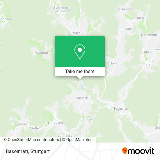Baselmatt map