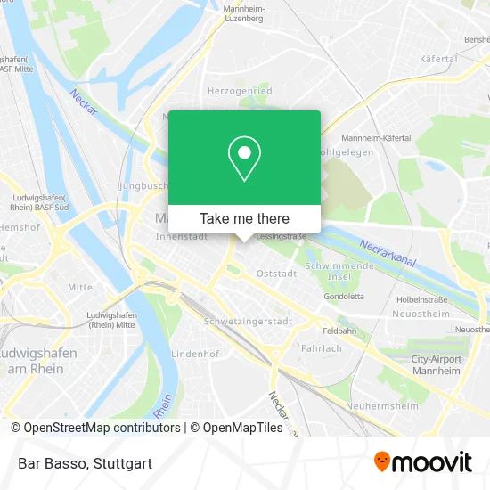Bar Basso map
