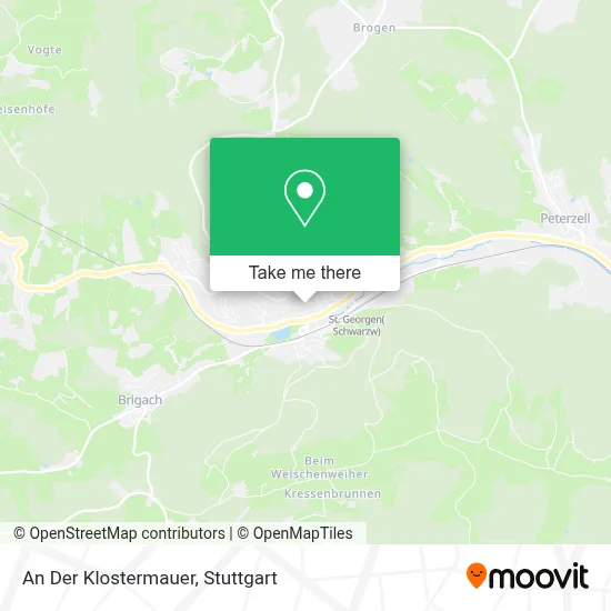 An Der Klostermauer map
